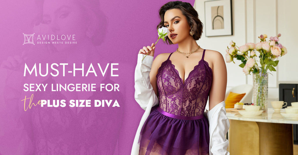 Must-Have Sexy Lingerie for the Plus-Size Diva