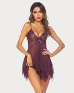 Lace Babydoll Outfits Plus Size Lingeries