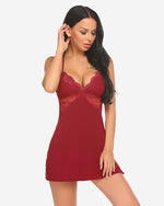 Lace Chemise Sleepwear Babydoll Lingerie