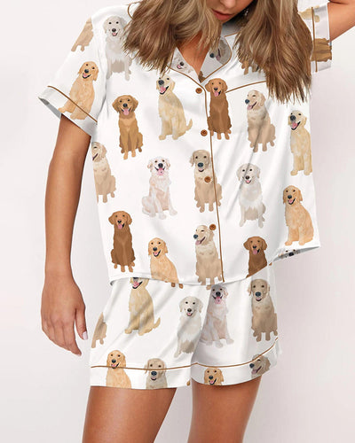 Golden Retriever Pajama Set