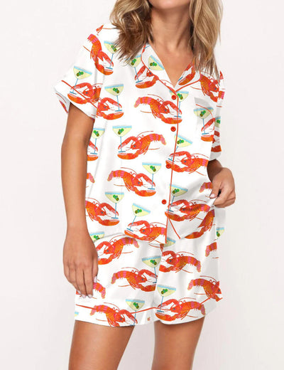 Lobster Martini Pajama Set