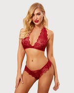 Lace Lingerie Bra and Panty Set